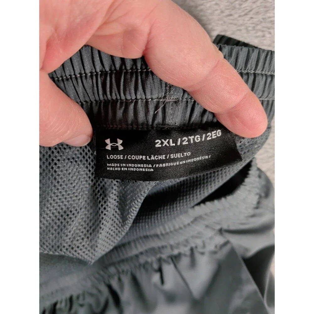 Under Armour Pants Vital Woven Loose Pants Mens 2XL Track Mesh Lined Gym